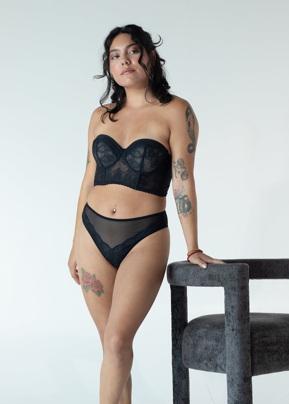 AMANDA CONJUNTO BUSTIER Y PANTY BIKINI