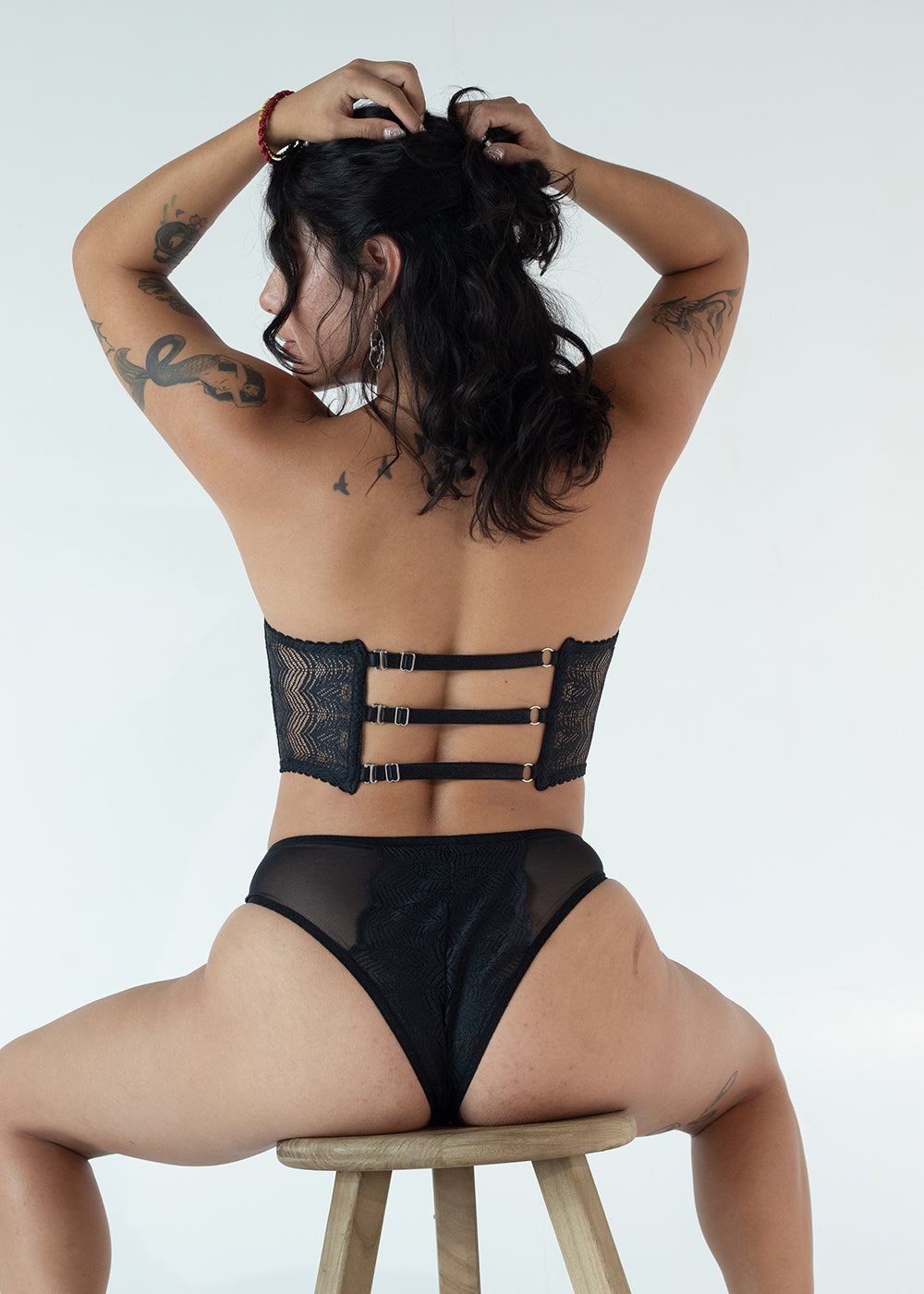 AMANDA CONJUNTO BUSTIER Y PANTY BIKINI