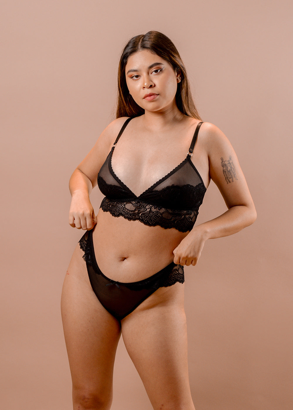 CARLOTA CONJUNTO BRALETTE CON CACHETERO