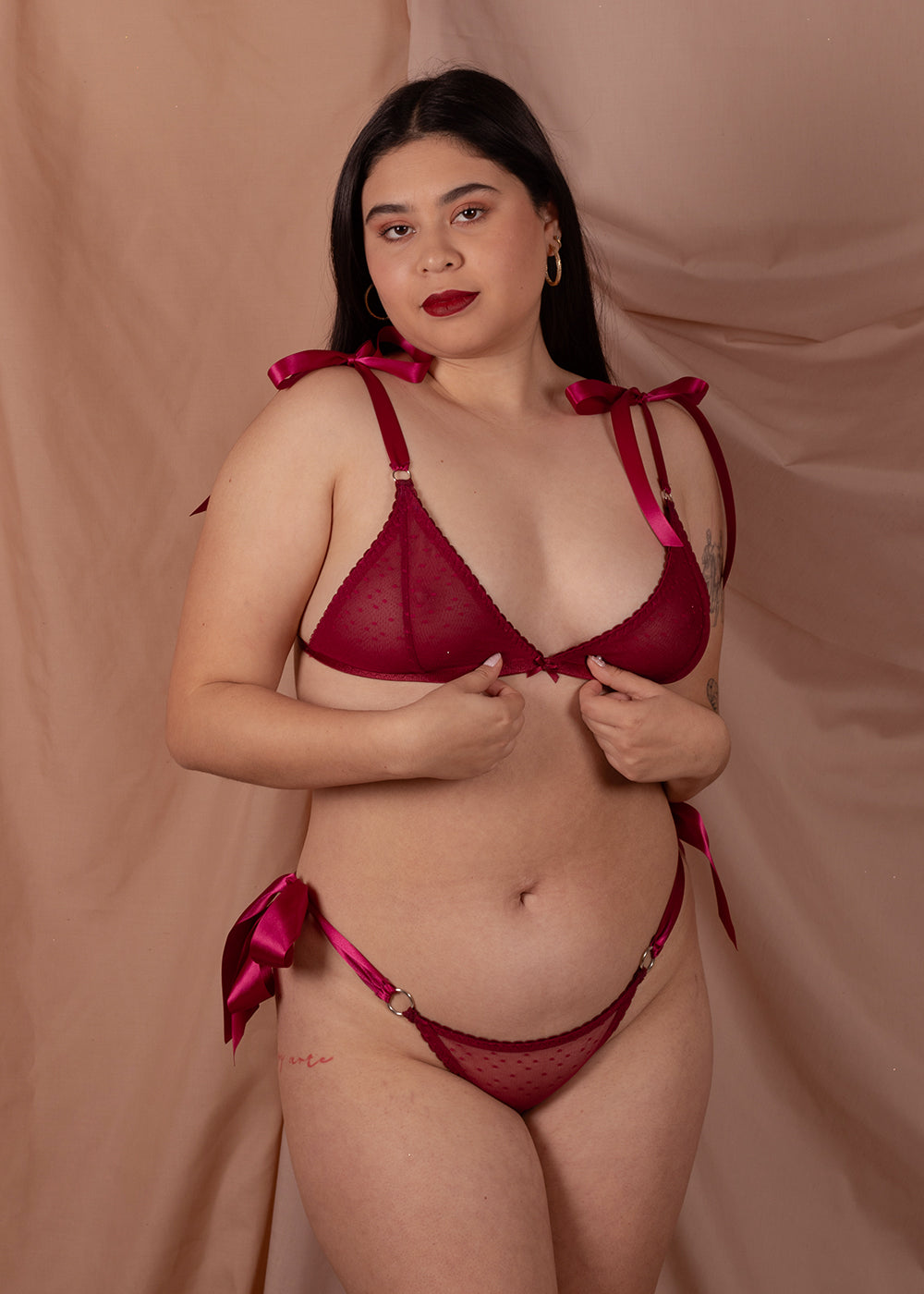 MARILYN CONJUNTO, BRALETTE Y TANGA